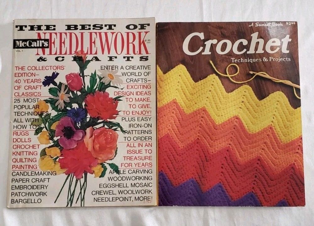 McCall's Magazine - The Best of Needlework & Crafts - Vol. 1 - Used  / Crochet